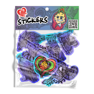 Paquete stickers fauna